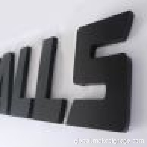 Outdoor Led Backlit Signage Backlit LED Channel Letter without Acrylic Supplier